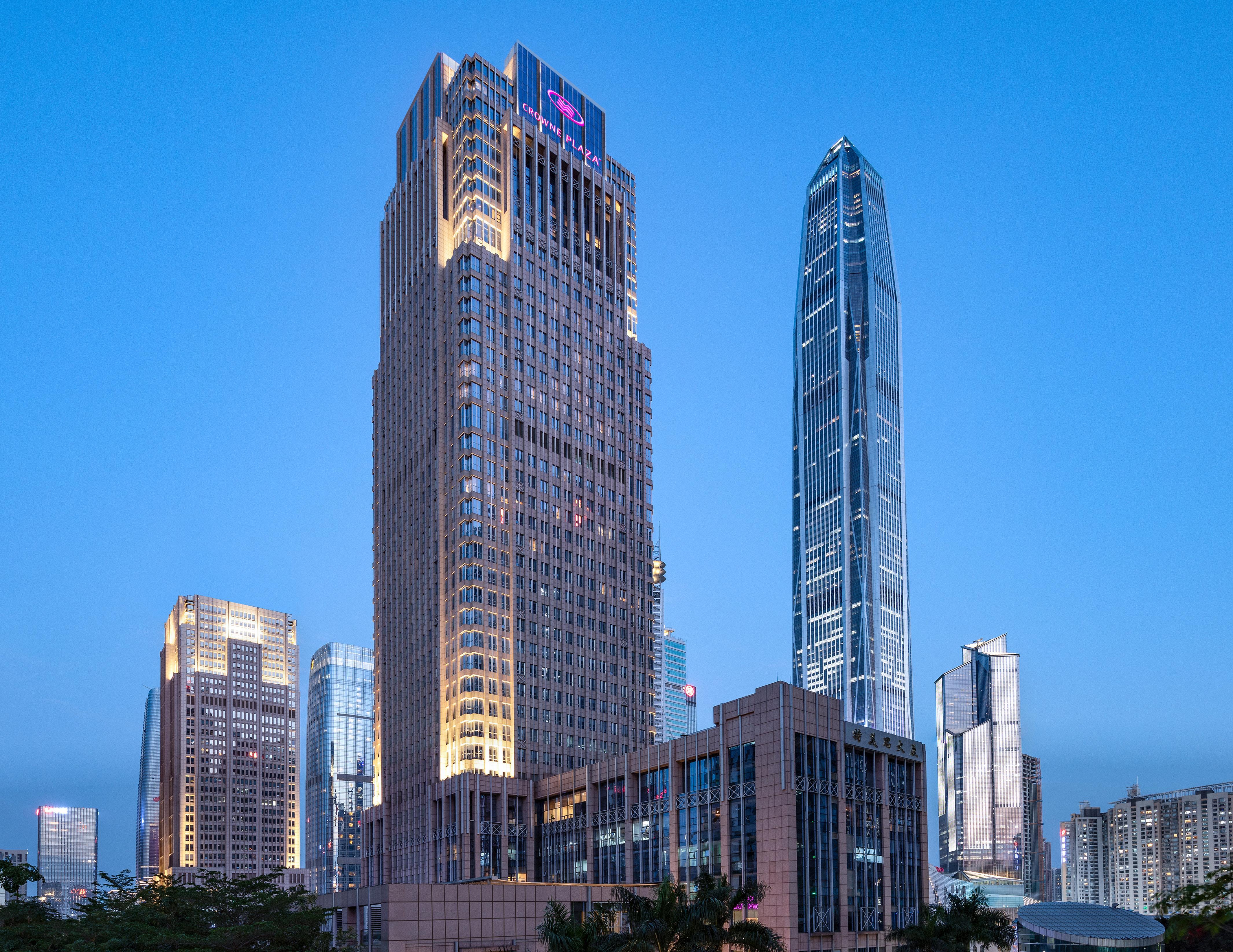 Crowne Plaza Futian, Near To Convention&exhibition Centre, Stock Exchange And Civic Center, Outdoor Heated Pool ホテル 深セン市