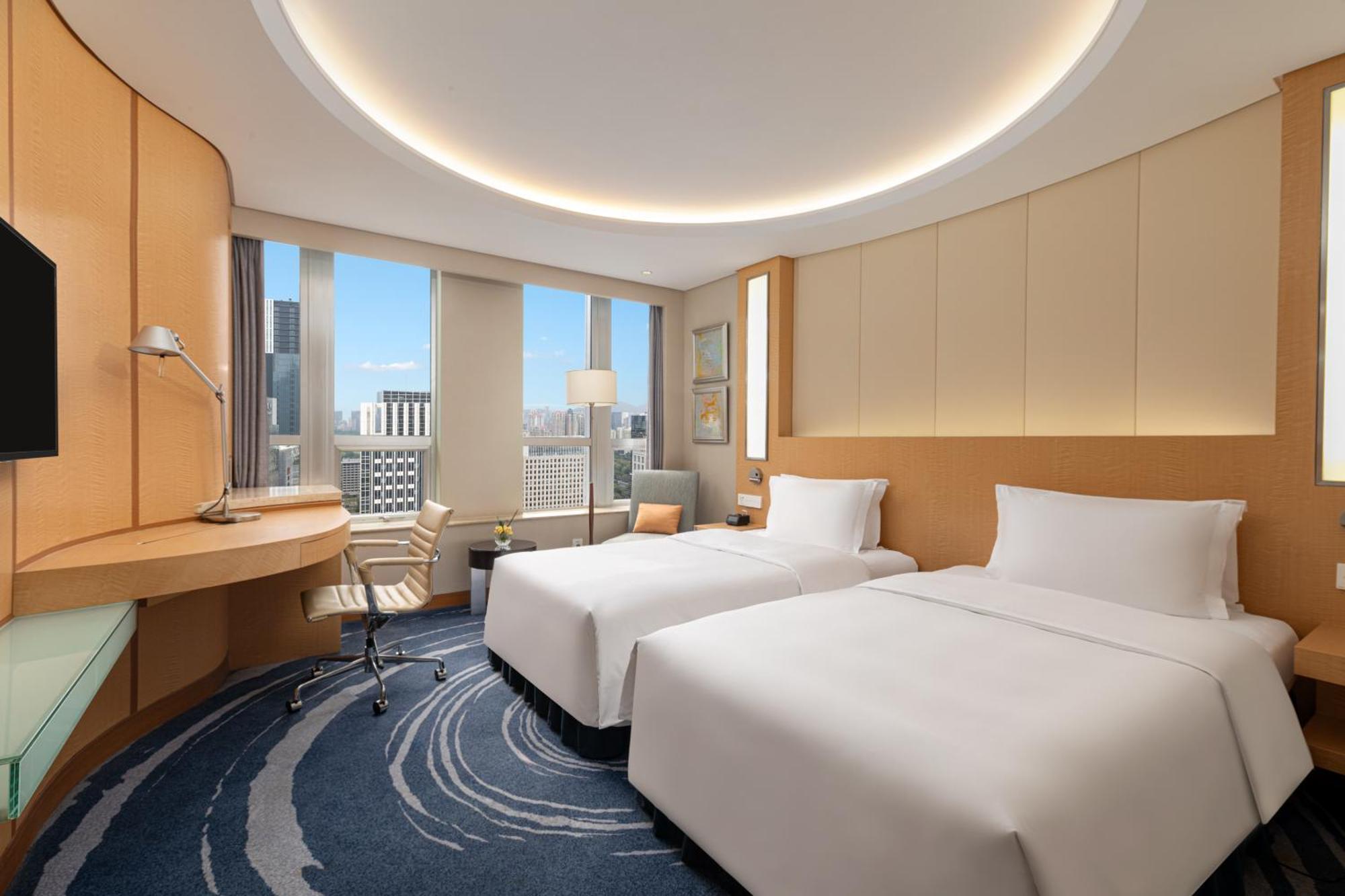 ホテル Crowne Plaza Futian, Near To Convention&exhibition Centre, Stock Exchange And Civic Center, Outdoor Heated Pool 深セン市
